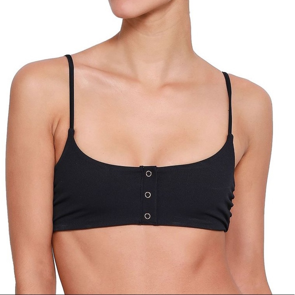 Tori Praver Black Loria Top